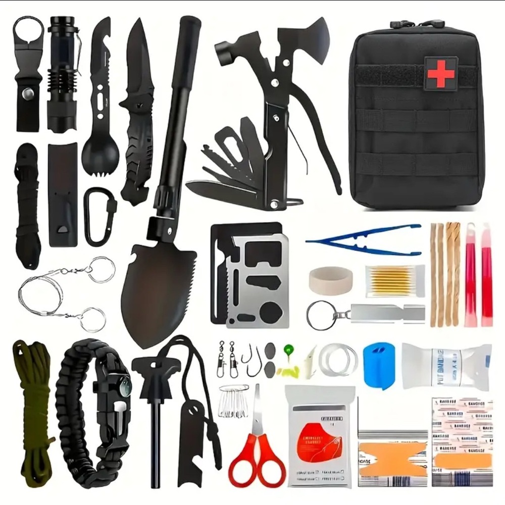 NWE Tactical Black First Aid Pouch Excellent Gift Idea 🎁 🌲